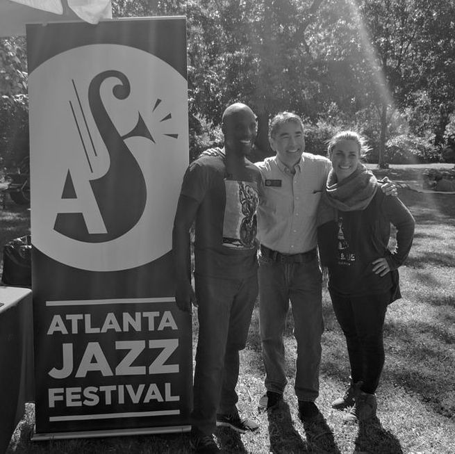 Photo of Alex Wan at the Atlanta Jazz festival
